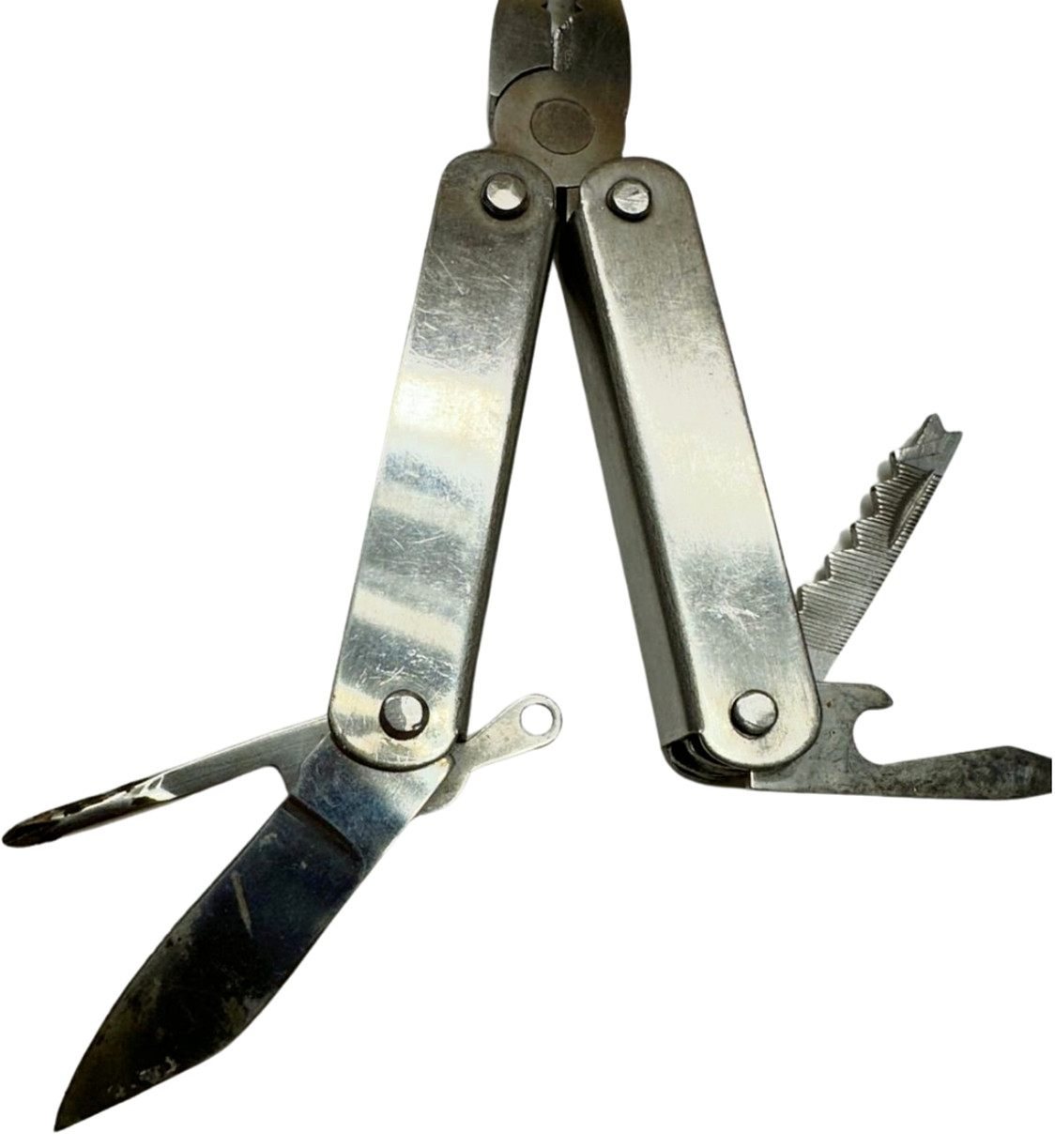 Stainless Multi-Tool Pliers, Wire Cutter, Knife, File & Screwdriver