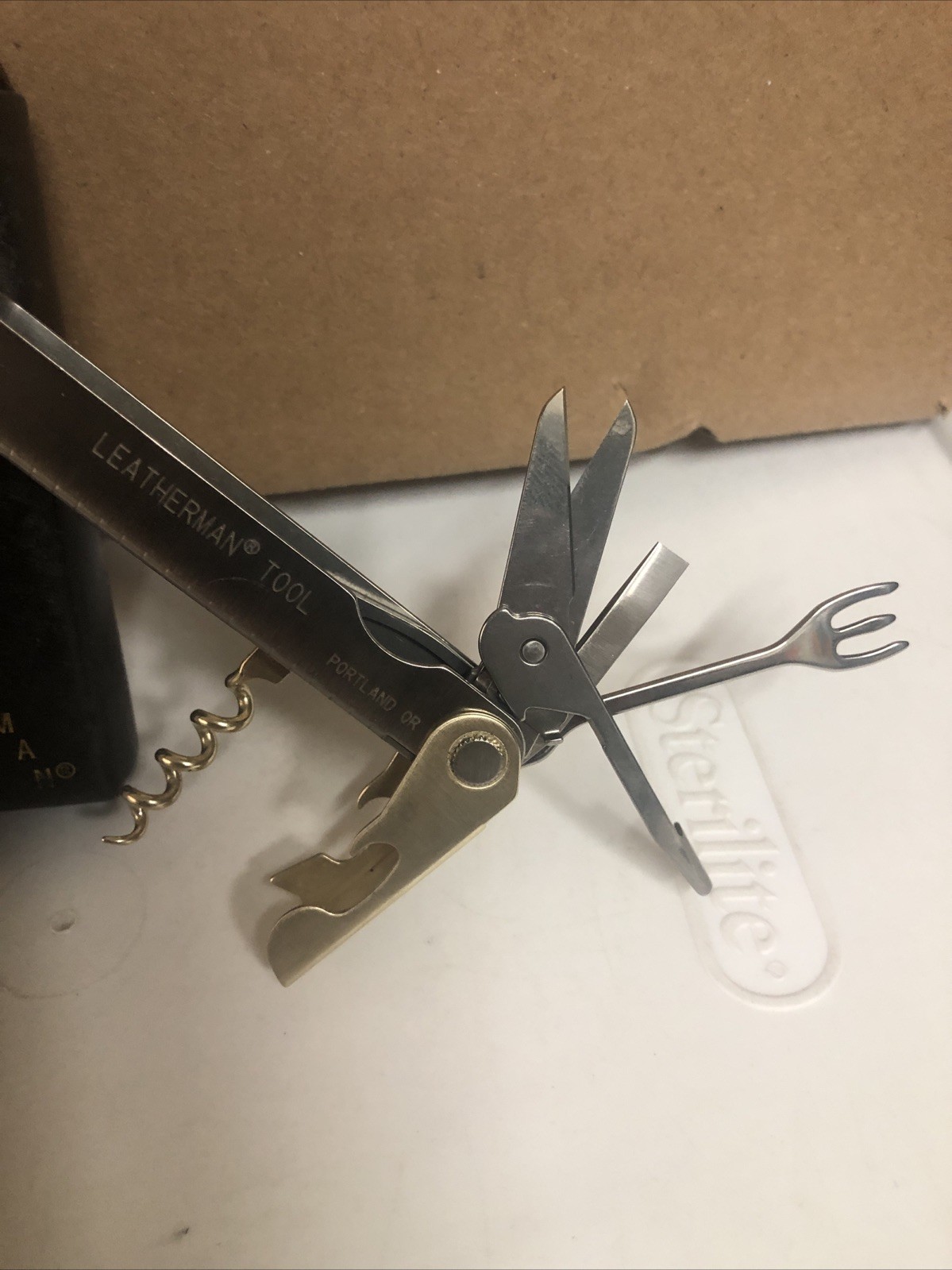Leatherman Flair Stainless Multi-Tool Knife with Case