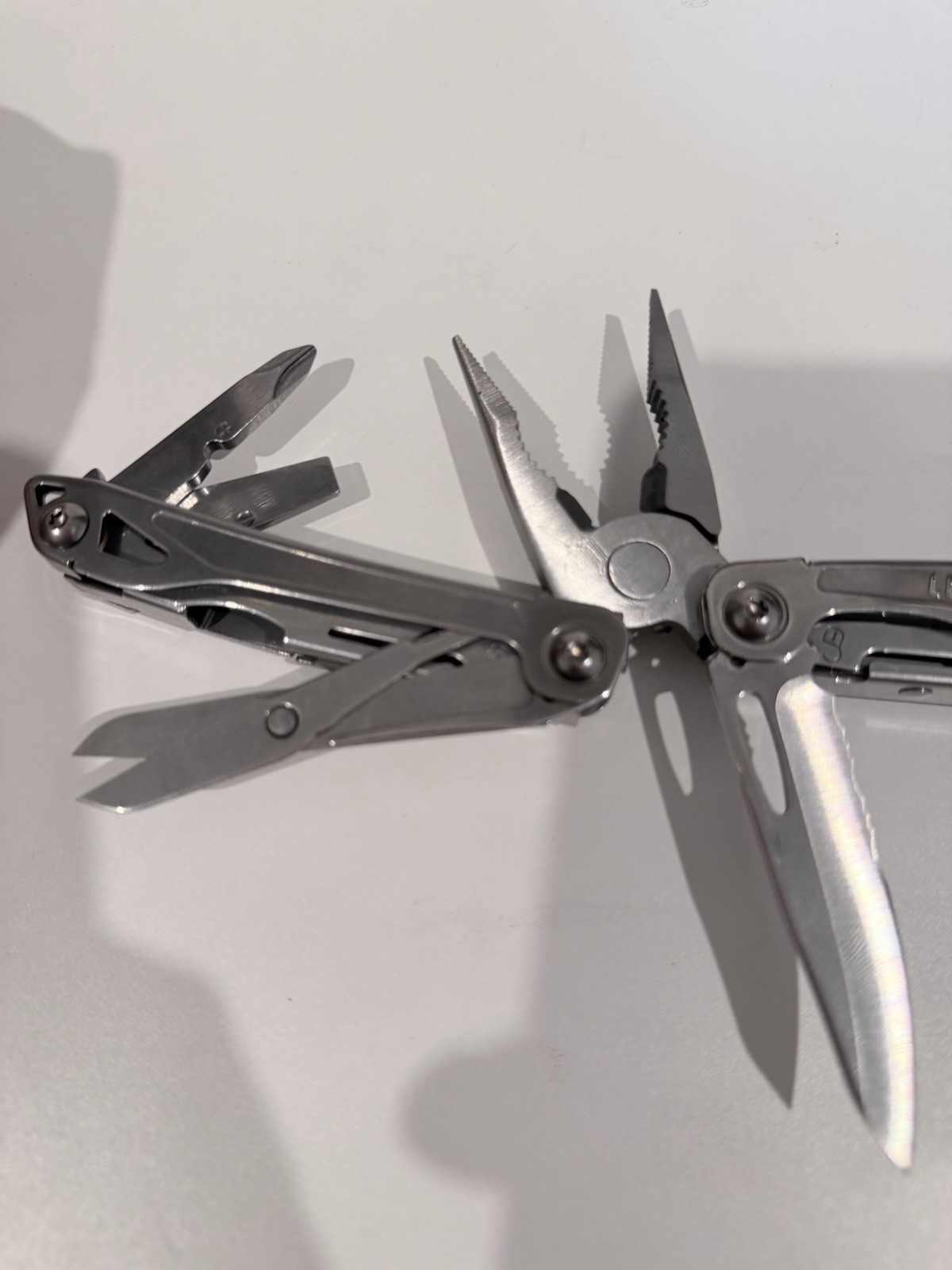 The Leatherman Wingman Multi-Tool 14 tool in 1