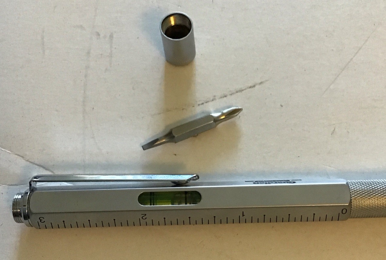 Bettoni 5 In 1 Multi Tool Pen Set with Ruler Level Ballpoint Pen