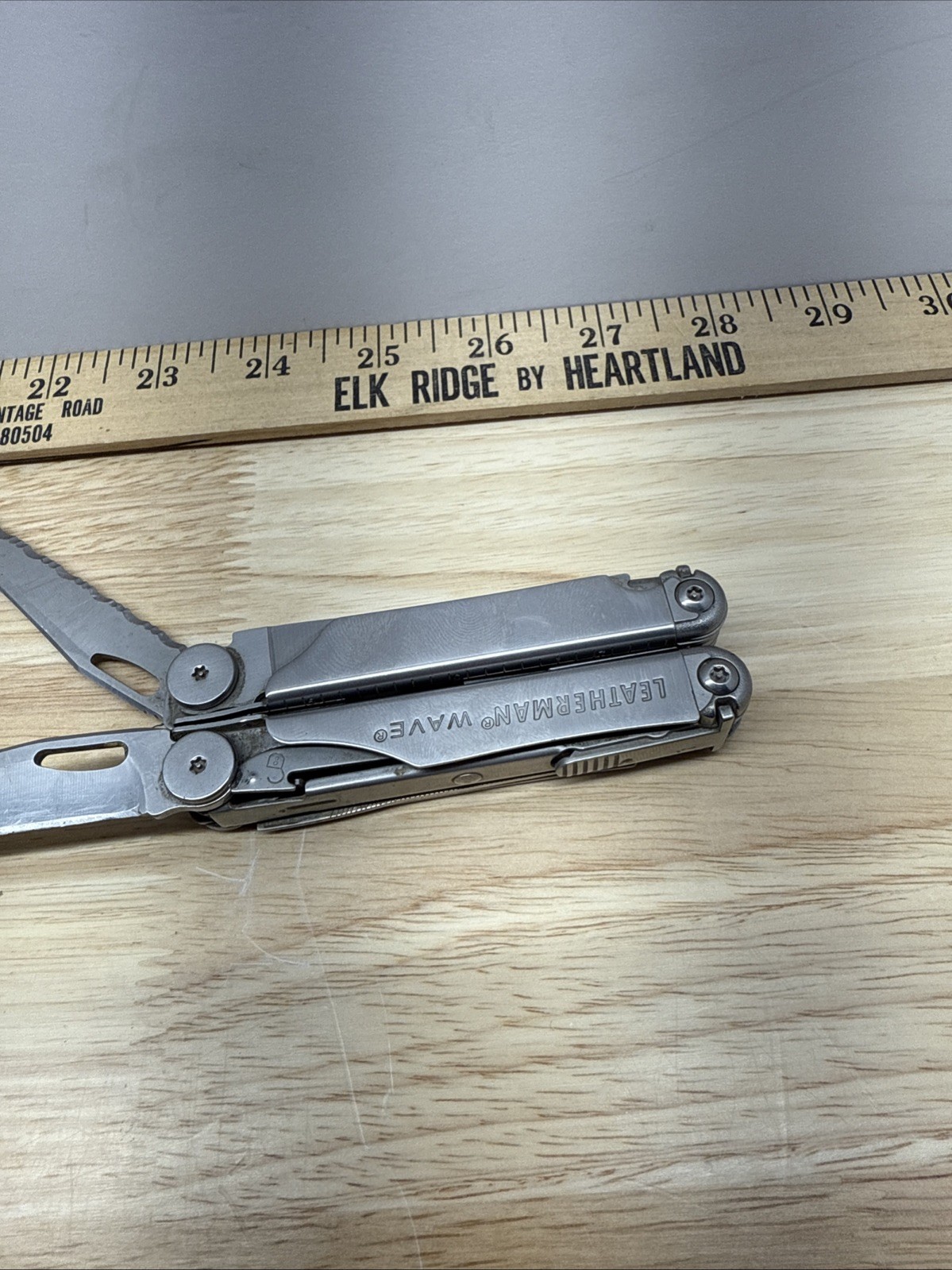 Retired Leatherman Wave Original Date Code 0711 (July 2011) Multi Tool Nice