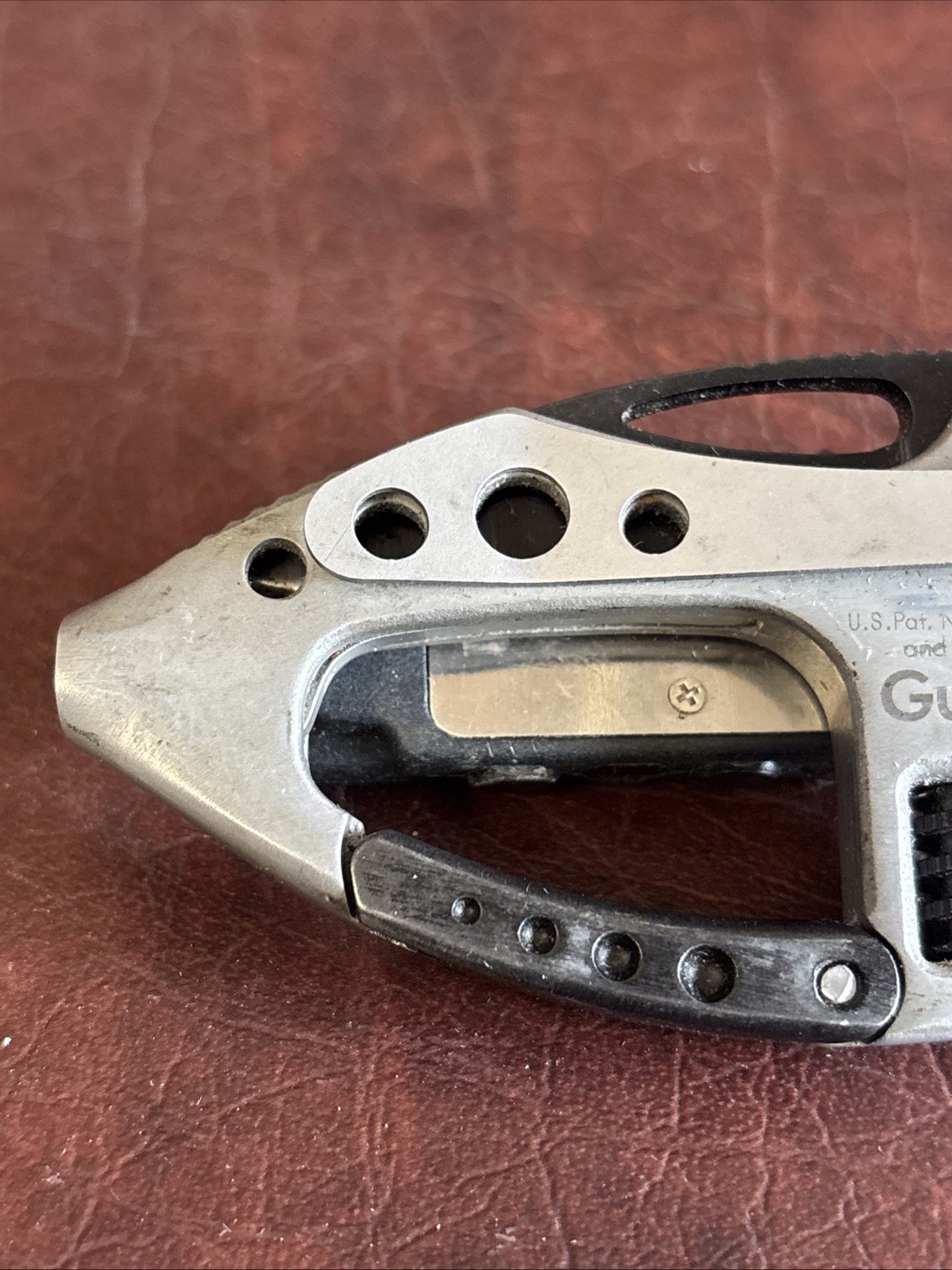 CRKT Knife/Multi-Tool Guppie Gray/Black w/8 Tools & LED Flashlight & Belt Clip
