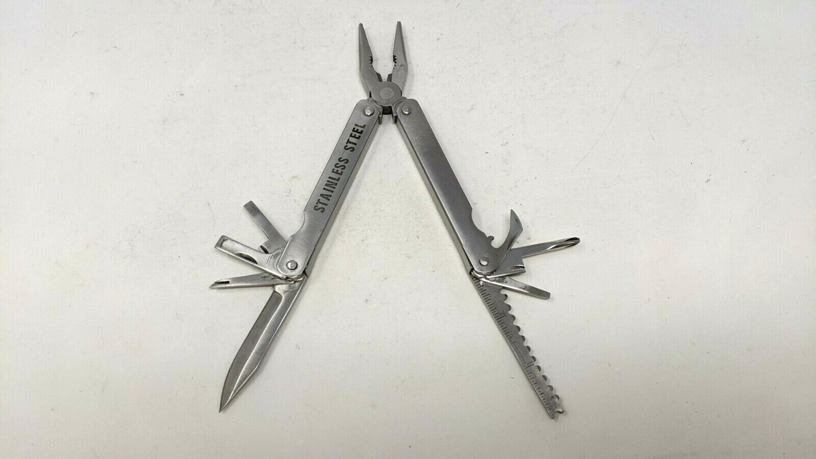 Ohio Forge Stainless Steel Multi Tool Saw Screw Drivers Can Opener **Various**