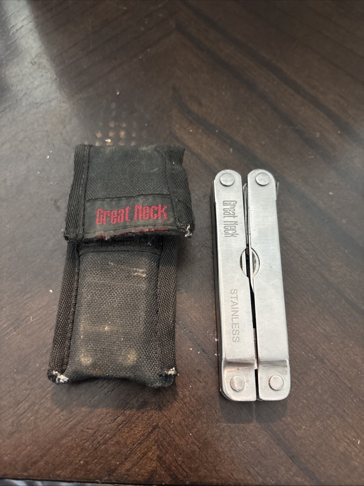 Vintage Great Neck Silver Multi-Tool Stainless Steel—