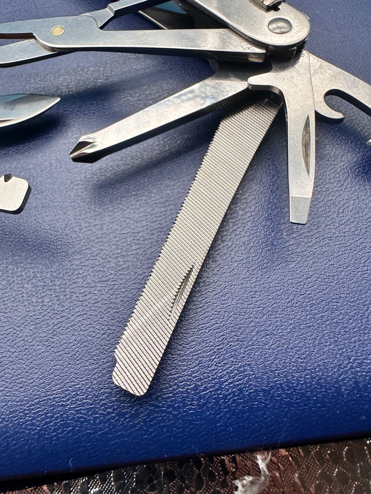 Victorinox Swiss Tool Spirit MX Multitool , Leder Etui , vintage