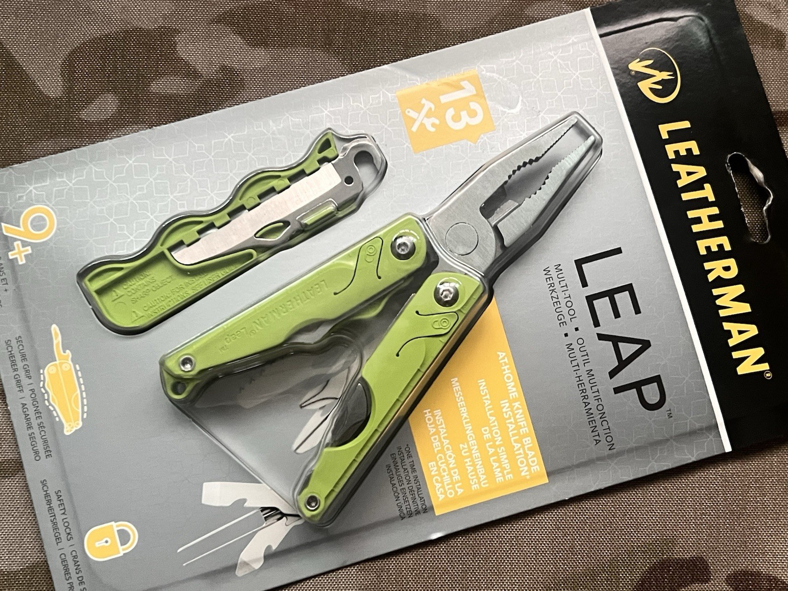 Leatherman Leap – Green – New in Pack – Collectibles, Retired.
