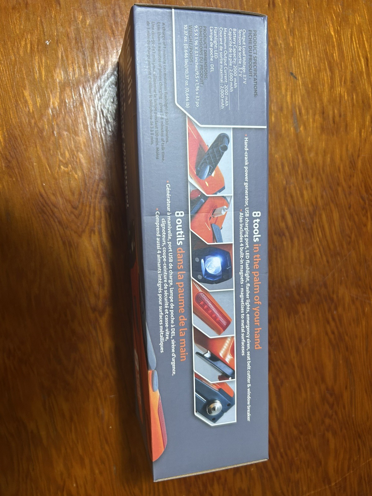 Kelvin 8 Emergency Automotive Emergency Multitool Orange NIB
