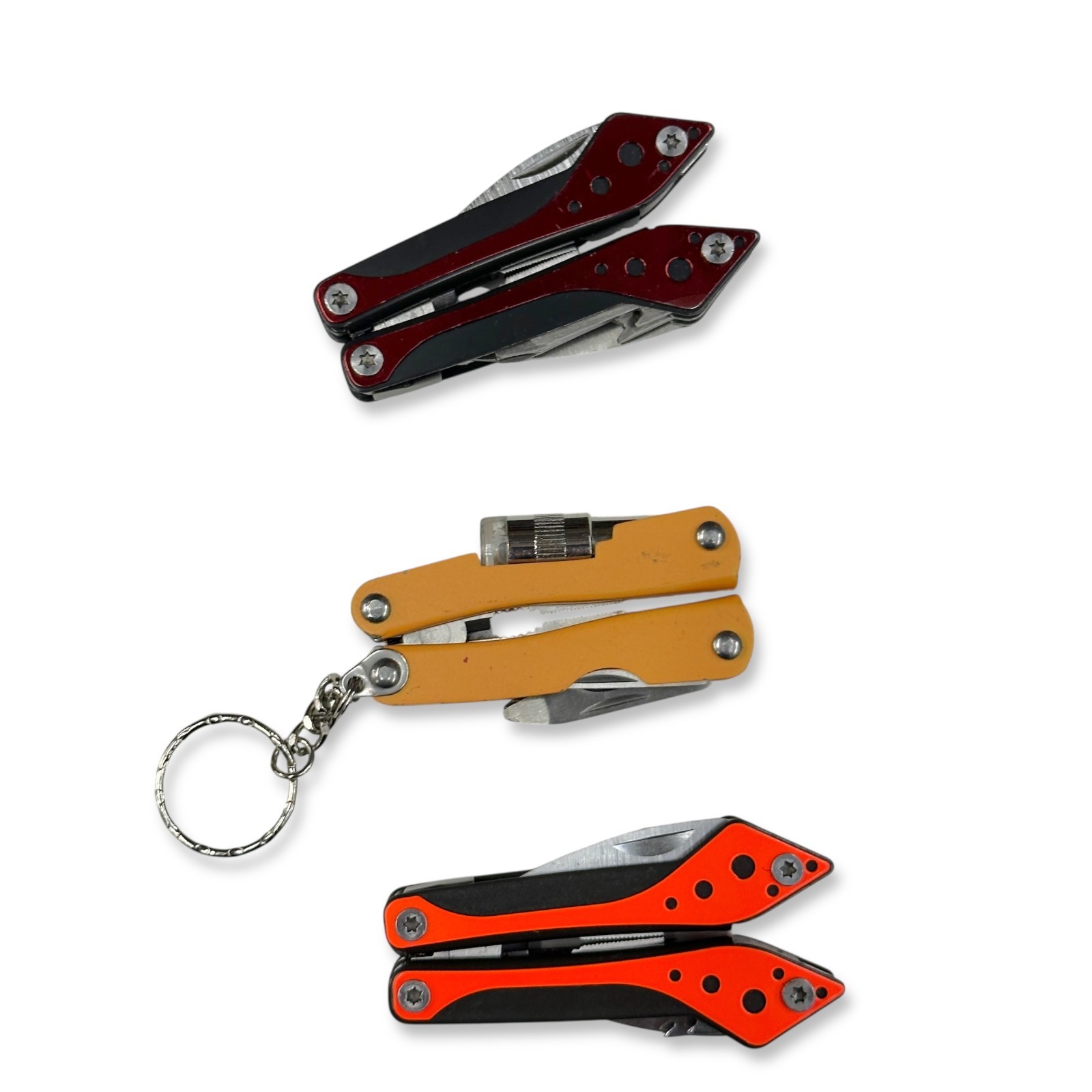 Cabelas Folding Pliers Multi Tool Set, Multicolor, 3 Pieces
