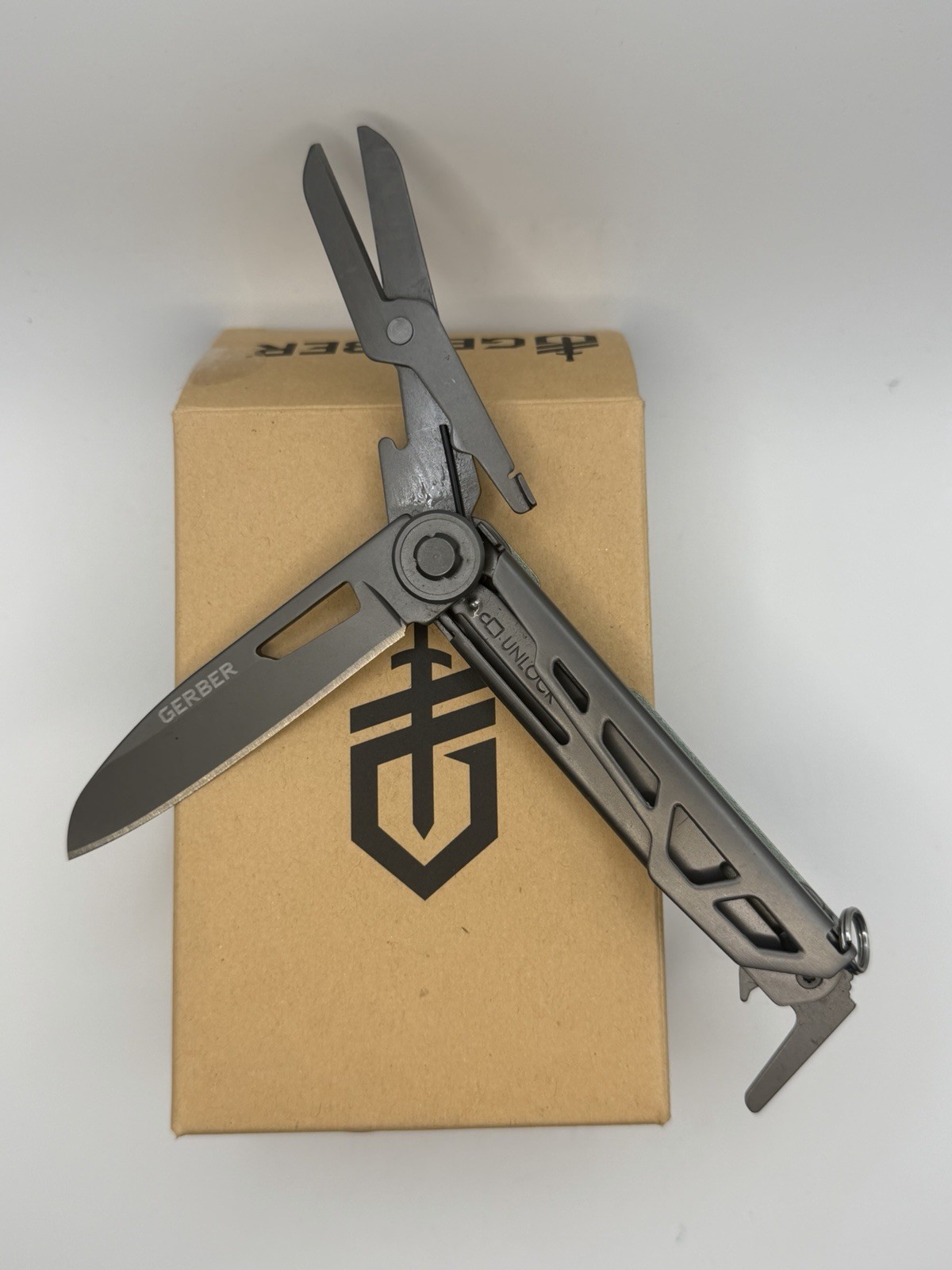 Gerber Armbar Slim Cut Multi Tool Baltic Haze Folding Knife New 31-001726