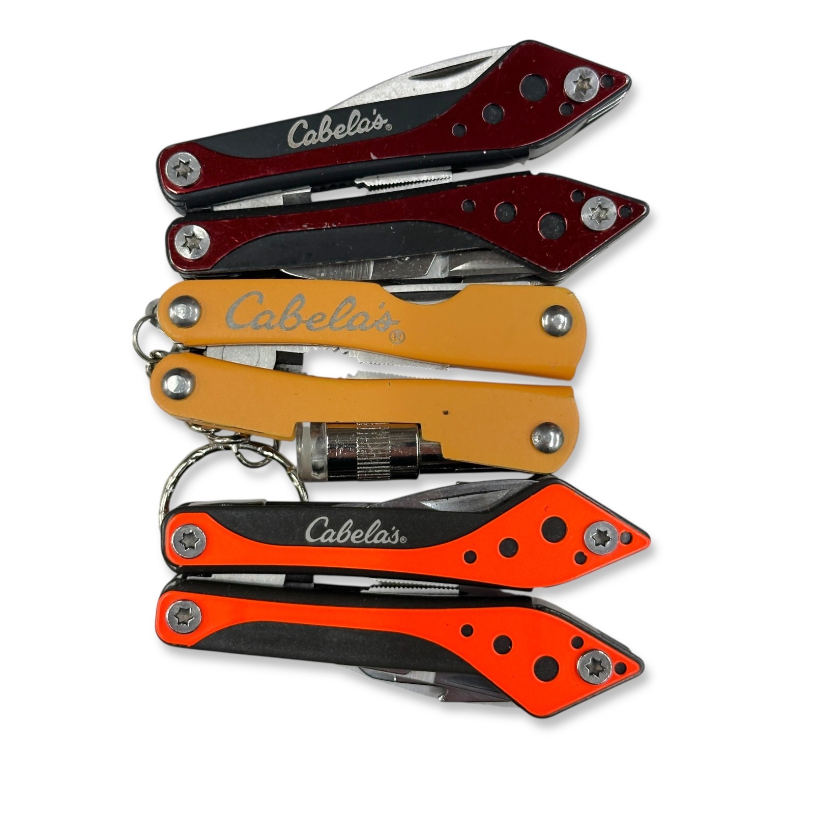 Cabelas Folding Pliers Multi Tool Set, Multicolor, 3 Pieces