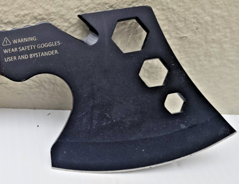 Used UST Survival Axe Hatchet Tool Paracord Handle Hex Wrench Bottle Opener