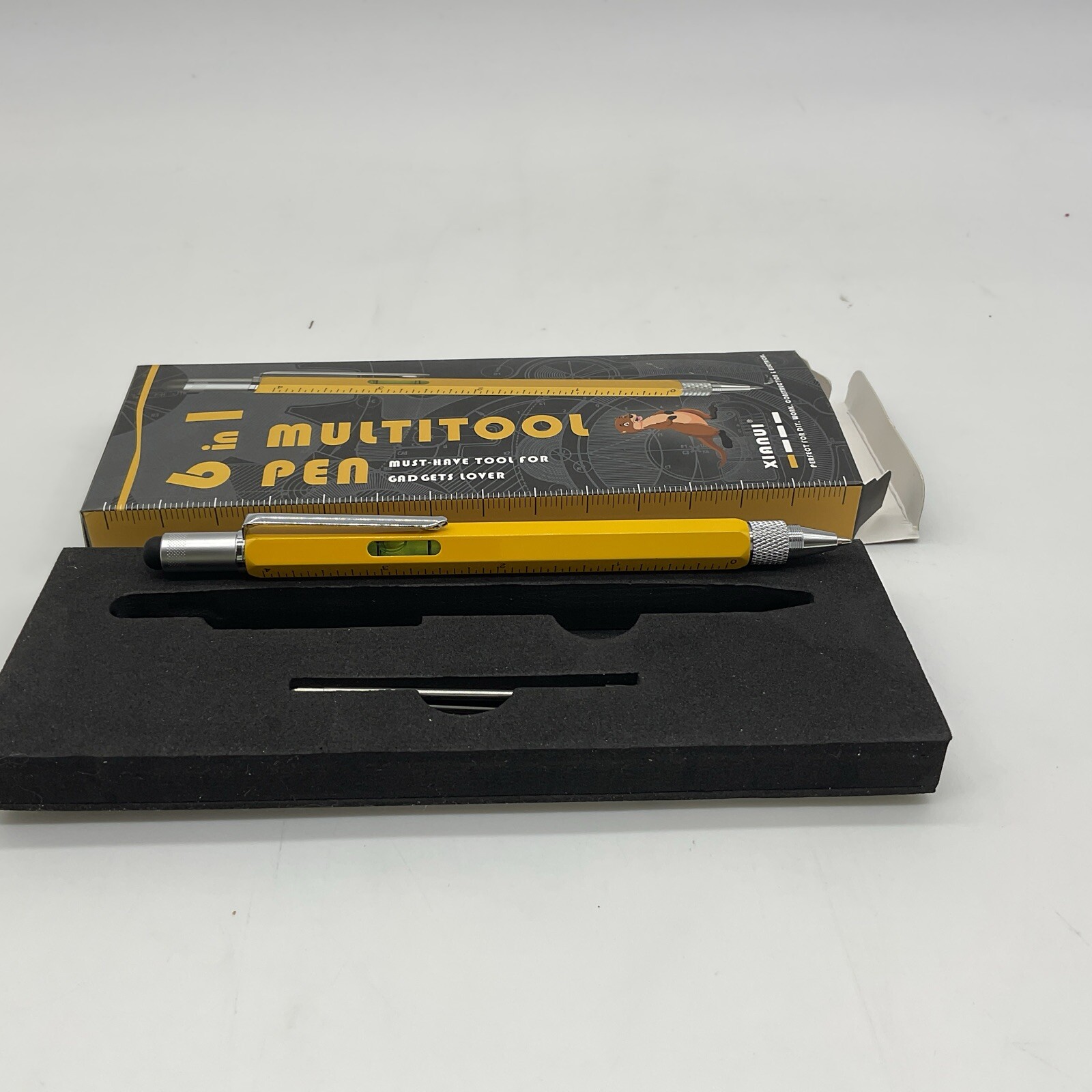 Multi Tool Pen 6 in 1 Gadget Loves Rejoice
