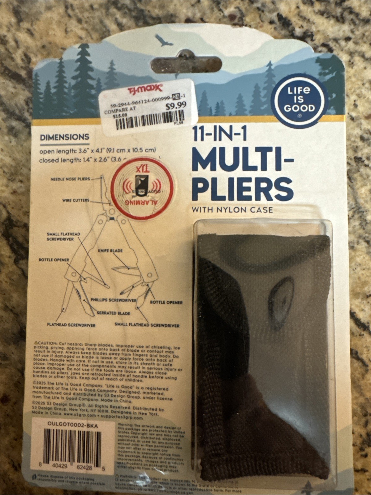 Multi – Pliers 11 in 1 with Nylon Case