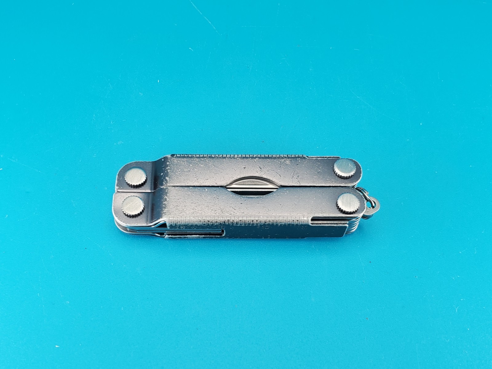 Leatherman Micra Multi-Tool, Knife, Scissors, Key Ring, Gray! *LOCKHEED MARTIN*