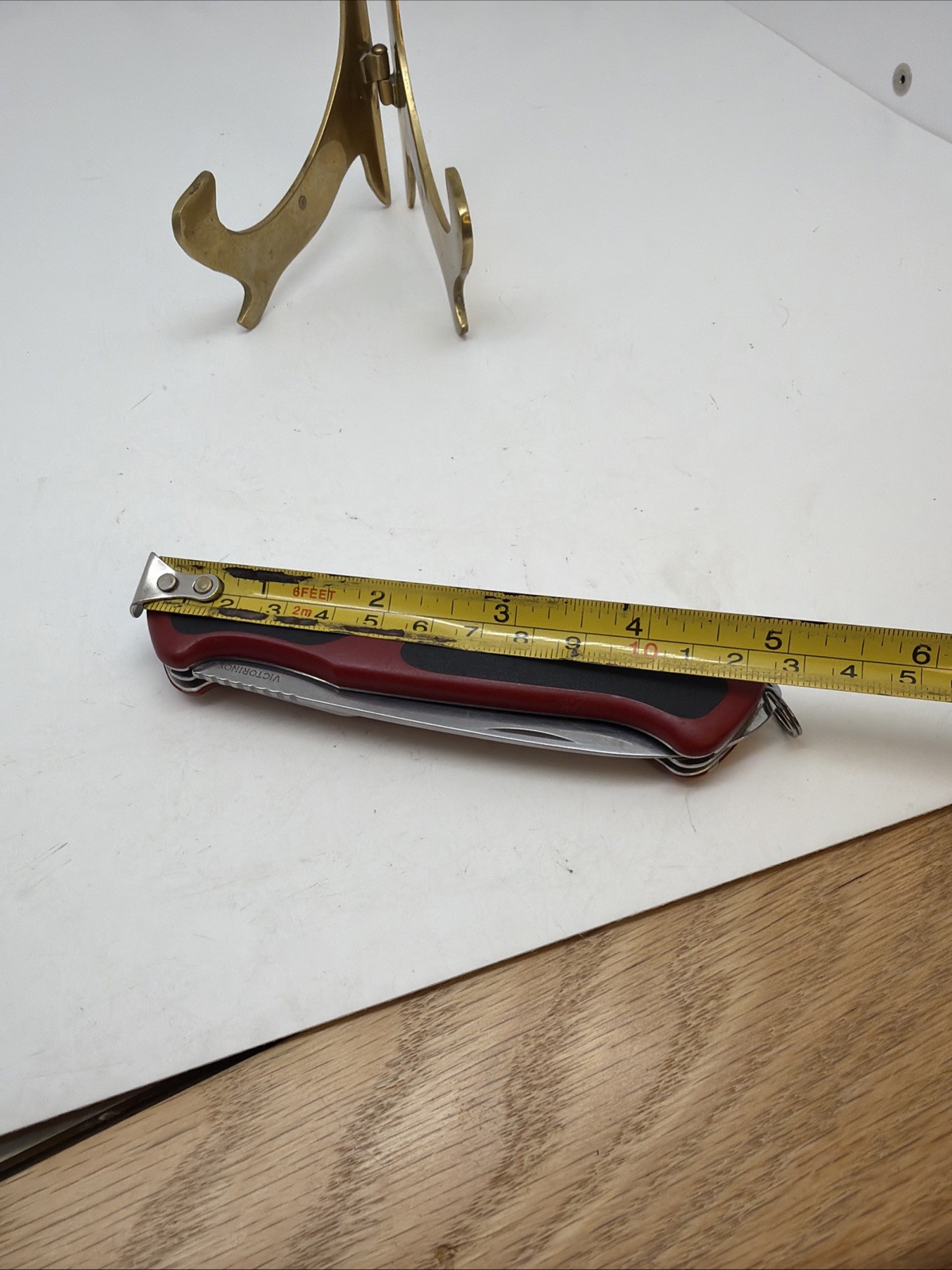 Victorinox Swiss Army Knife RangerGrip Pocket Knife Red &black
