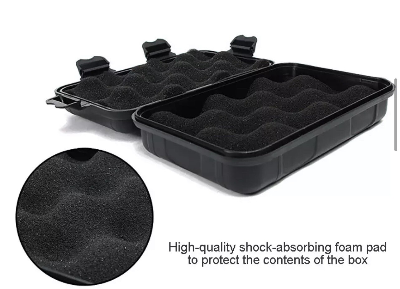EDC Hard case waterproof/watch Box/knife Case/fishing/travel-pelican style