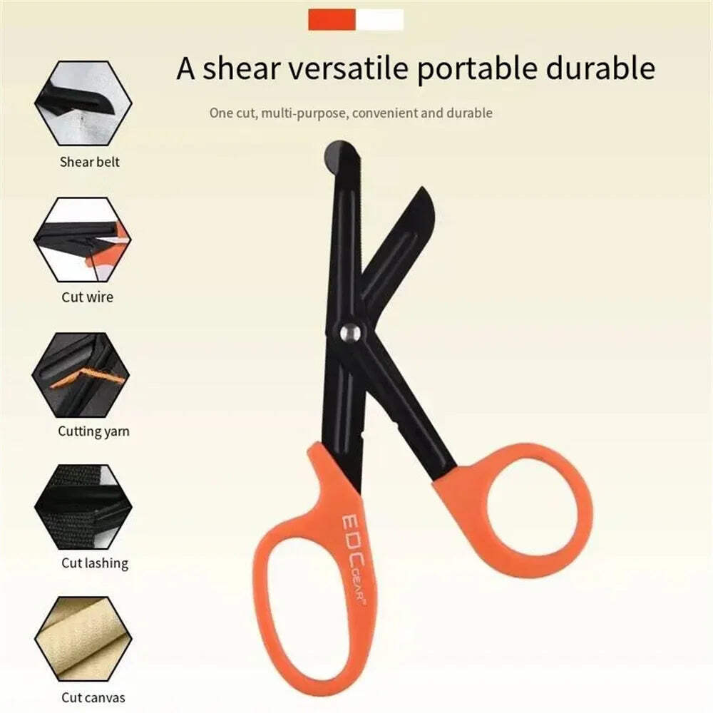Medical Scissors Survive Paramedic Medical Rescue Scissor Gauze Tactical First A