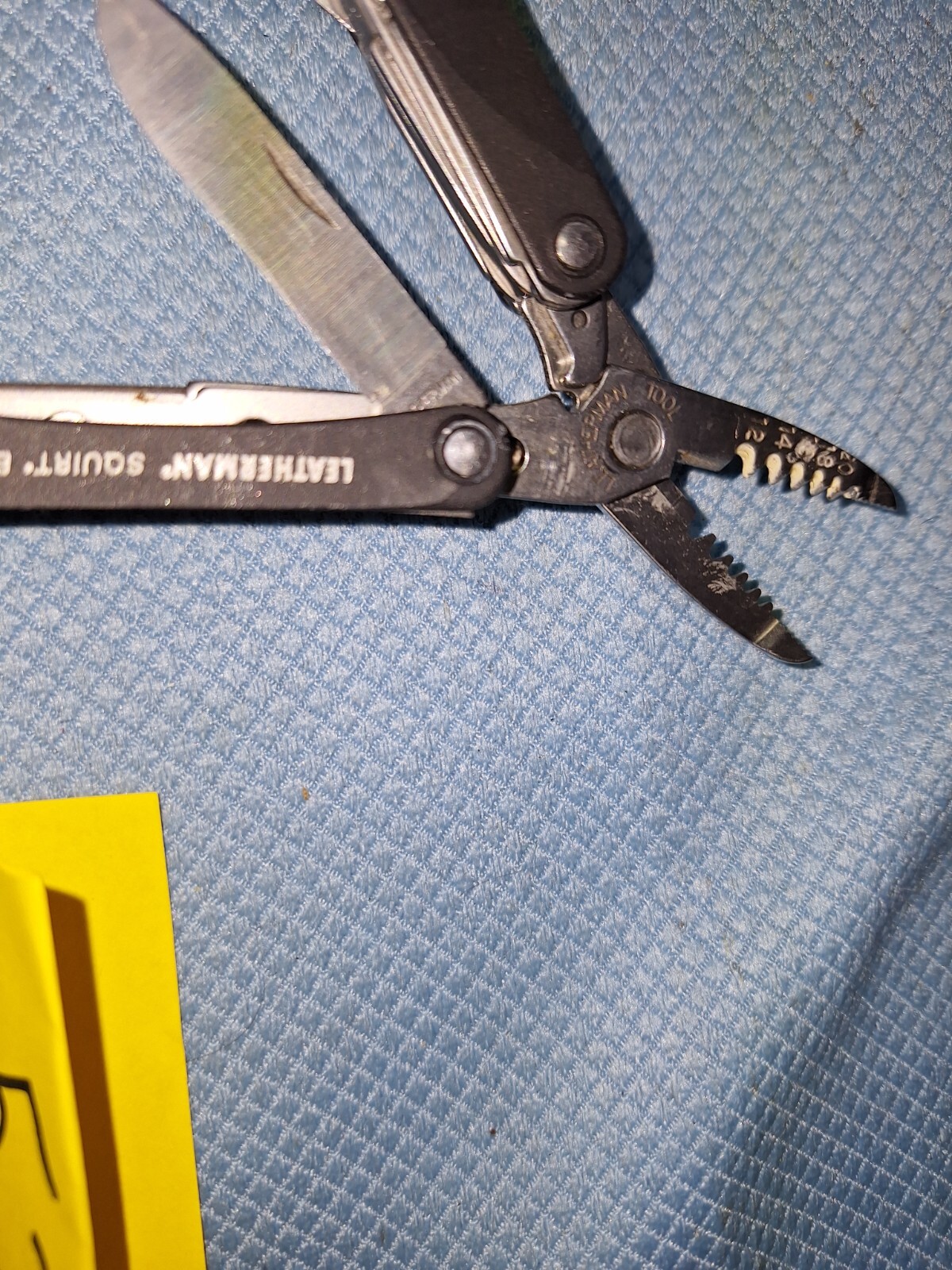 1 LEATHERMAN ES4 BLACK Multi Tools AIRPORT CONFISCATION nice Lot 529