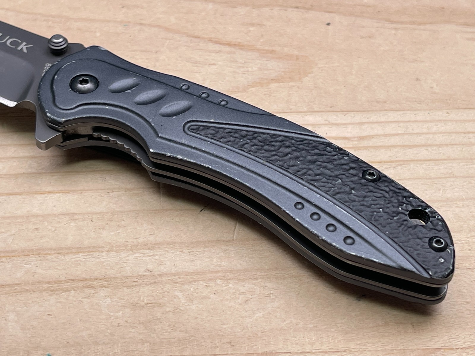 Buck Trigger 865 Liner Lock Folding Flipper Pocket Knife Aluminum – Discontinued