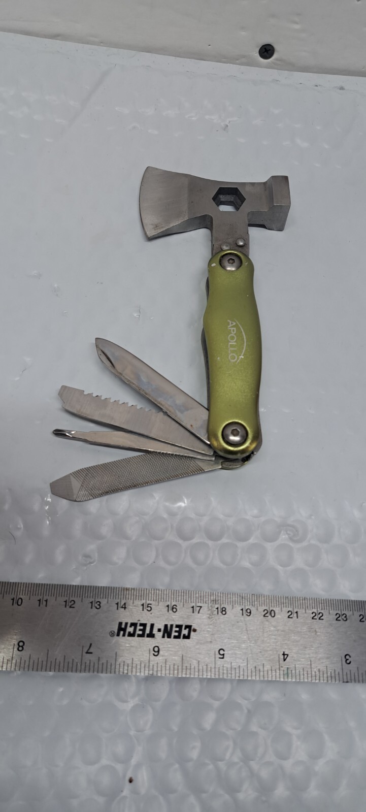 Apollo hatchet multi tool very nice 10/18/1