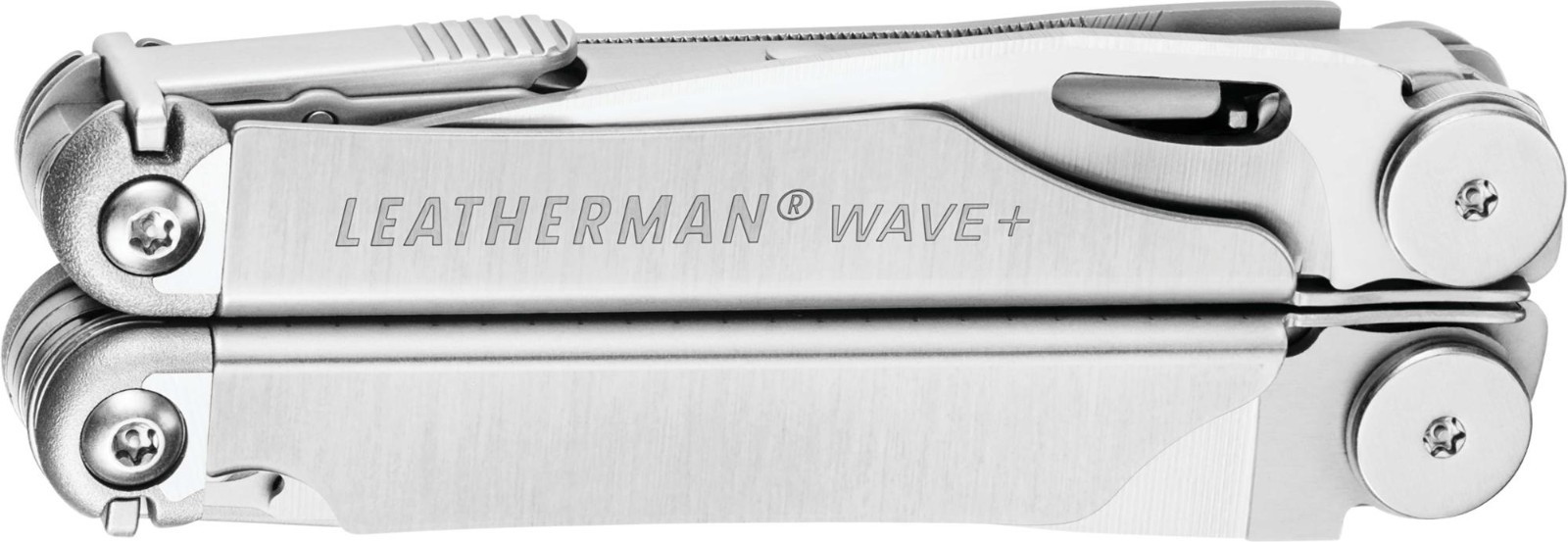 LEATHERMAN, Wave+, 18-in-1 Full-Size, Versatile Multi-tool, Stainless Steel