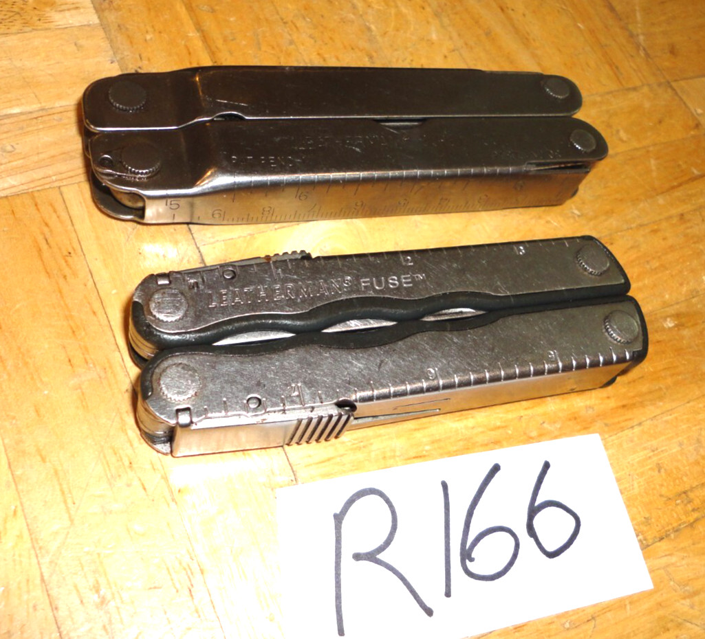LEATHERMAN 2 KNIVES SUPER TOOL & FUSE MULTI TOOL