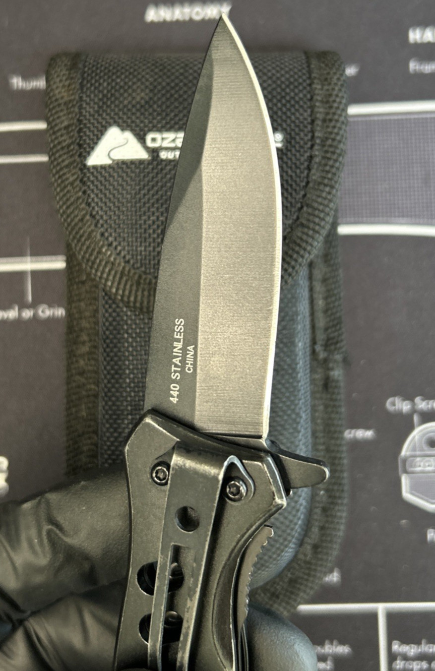 Ozark Trail 12 in 1 Multi Tool & A/O Rescue Pocketknife Camping Hiking Lot of 2