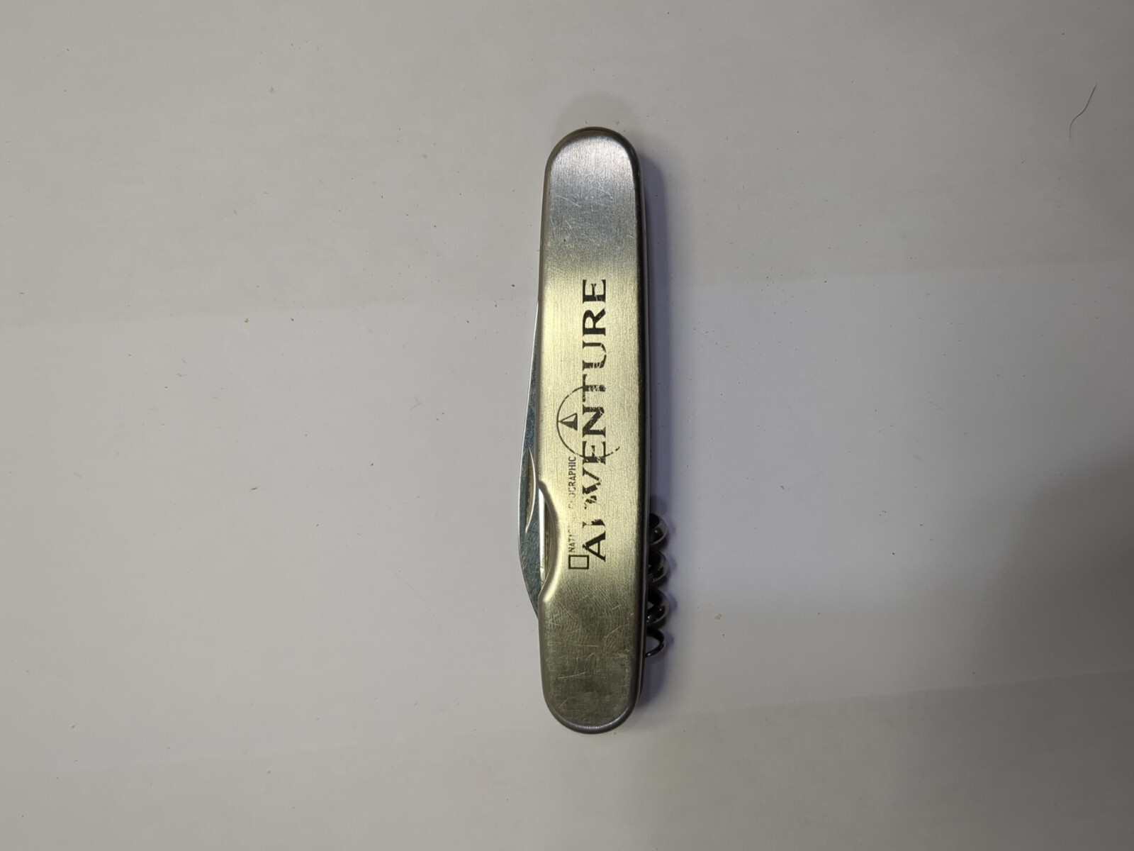 National Geographic Adventure Folding Knife Multi-Tool Breakaway Knife.