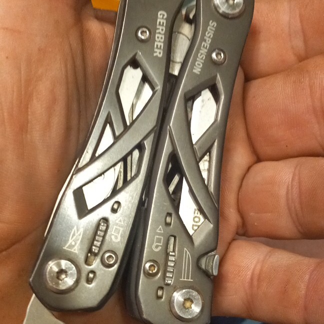 Gerber Suspension Muti Plier 9 Piece Tool universal wrench and more
