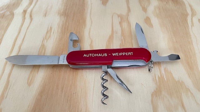 Victorinox RED Spartan Swiss Army Knife Multi Tool – Great Condition
