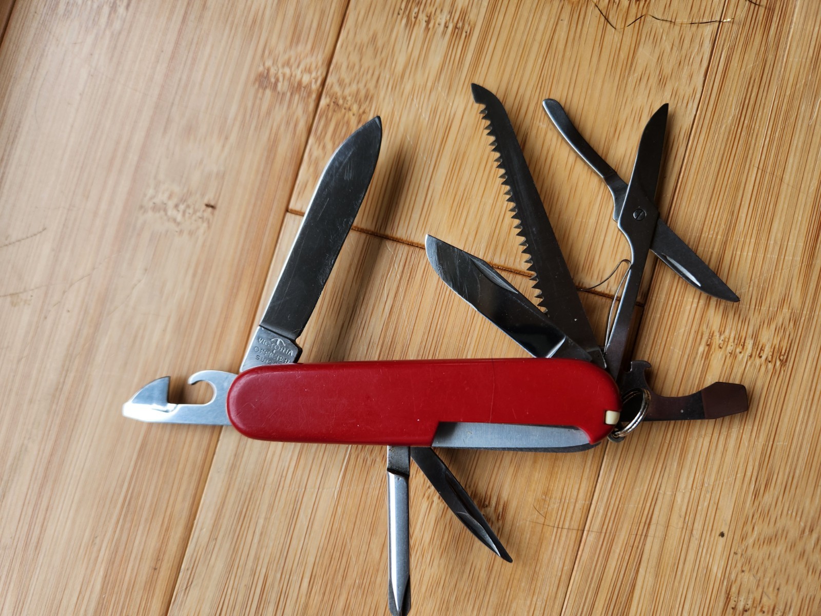 1970’s Victorinox/VICTORIA Fieldmaster Swiss Army Knife/Clip-Point/Square Philli