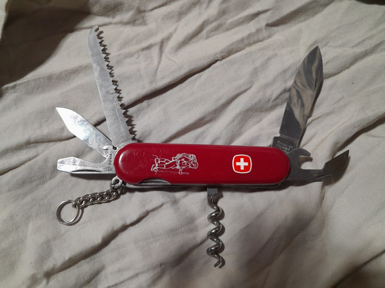 Vintage – Wenger Genuine Swiss Army Knife – Pathfinder – 8 in 1 tool – Rare