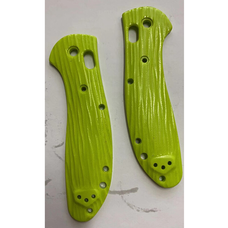 1 Pair G10 Handle Scales+Supporting Shafts for Benchmade Griptilian 551/550 New