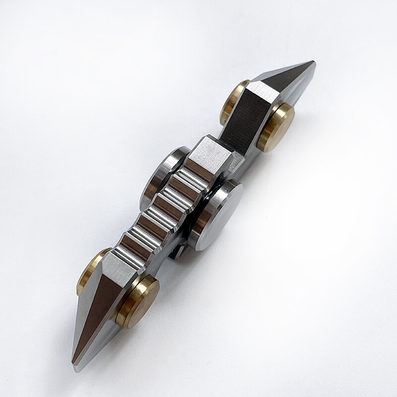 TITANER Titanium Gyroscope Fingertips Spinning Top Gearwheel Toy Pry Bar Tool