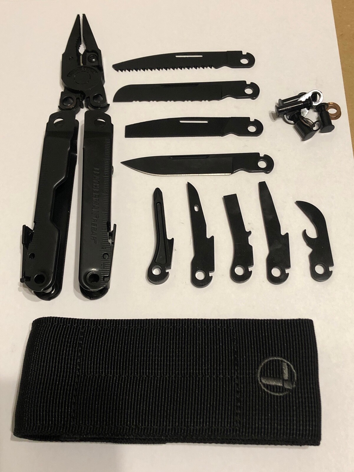 Leatherman Parts Mod Replacement for Rebar Black multi-tool genuine