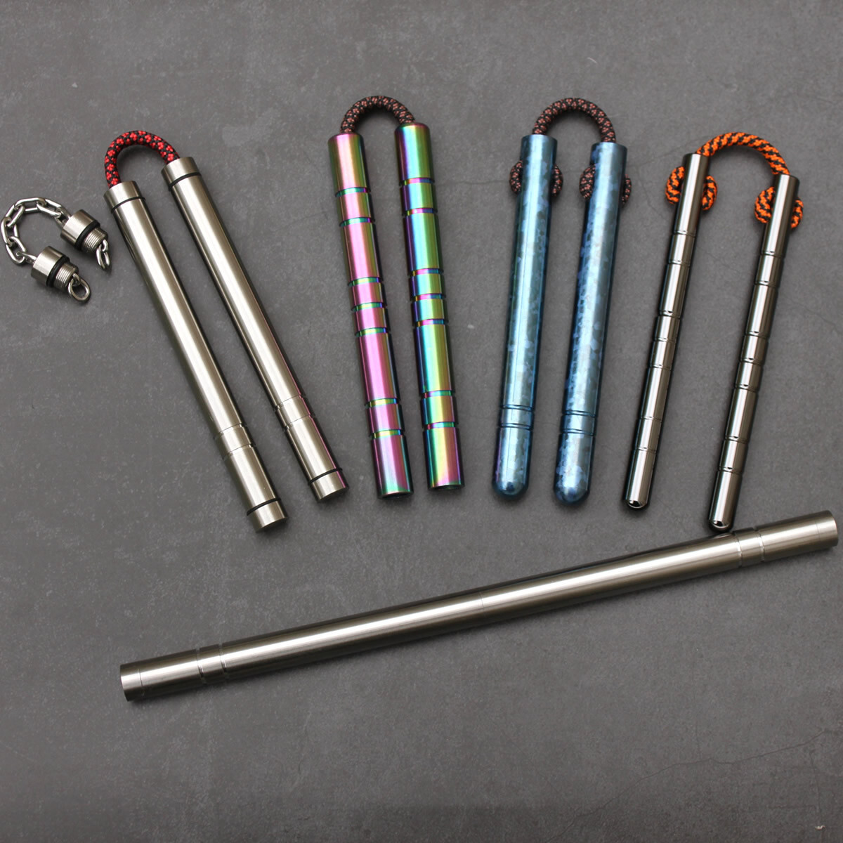Titanium Thumb Sticks Finger Training EDC Tool Extreme Sports Art Hand Fidget