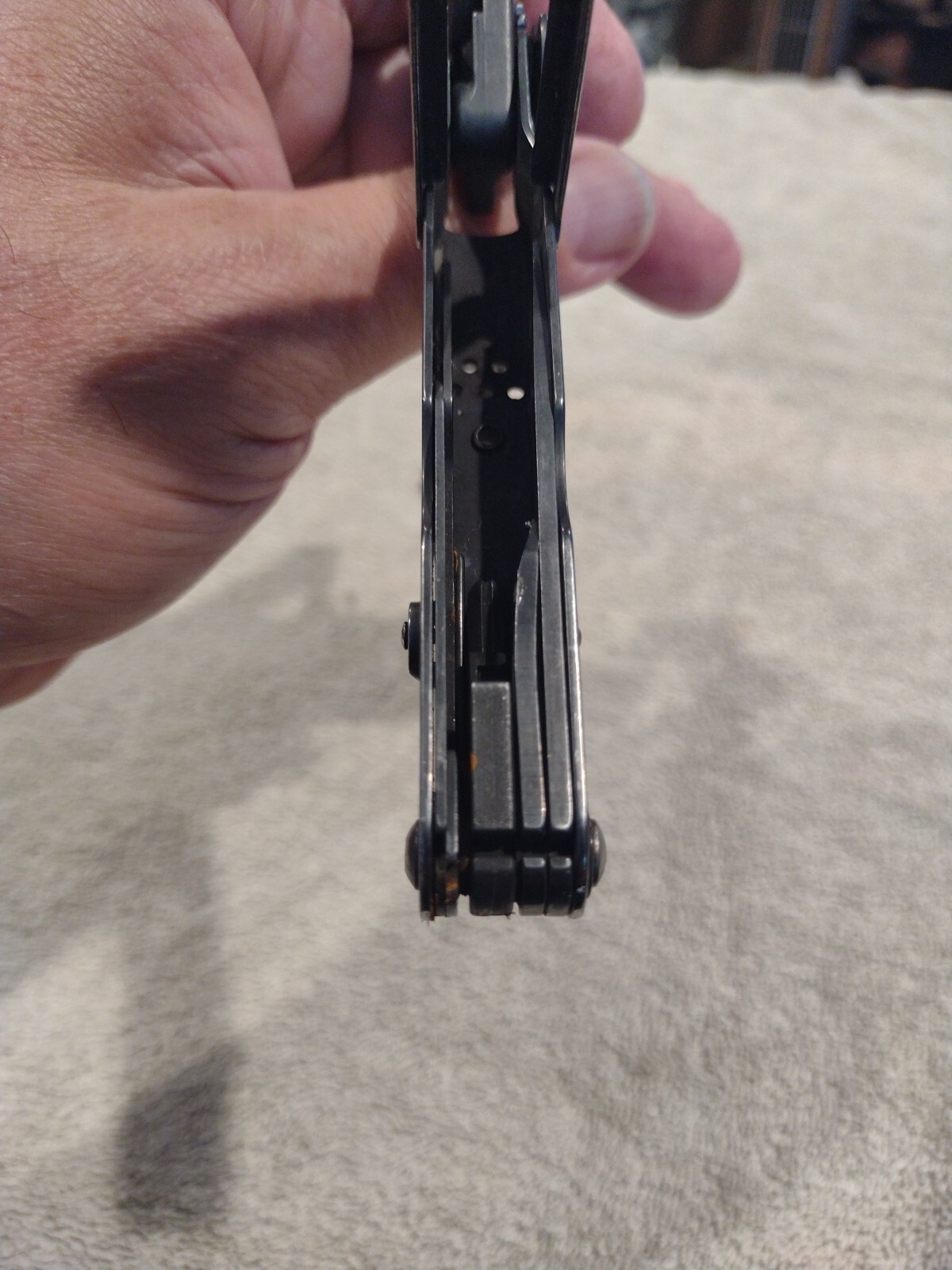 SOG Black Stainless Steel PowerLock Excellent Condition