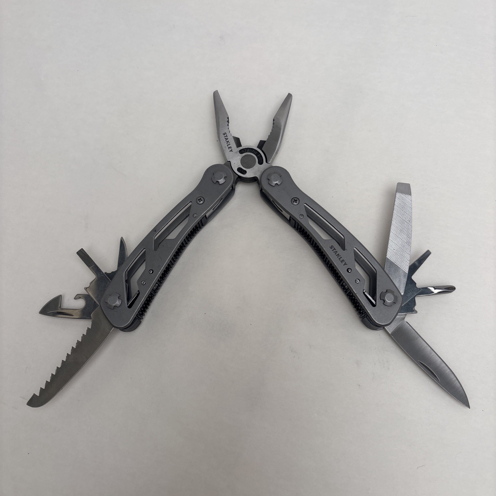 Stanley Multi-Tool silver Survival Hunt Camp Bugout Fish Boat Hike Tactical