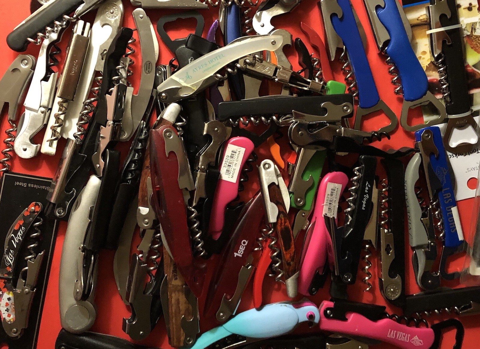 LOT OF 50+ CORKSCREWS…USED IN GOOD CONDITION.