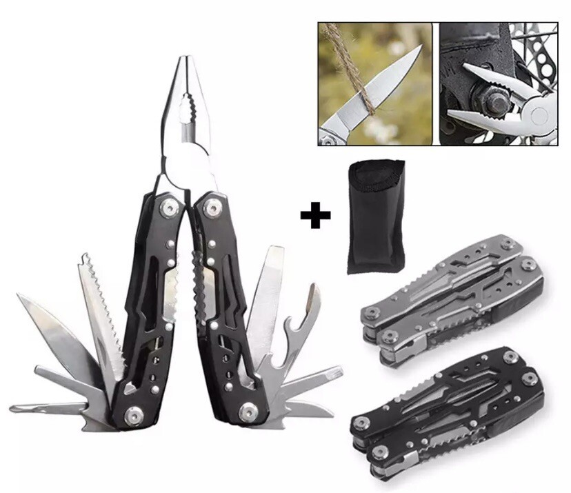 14 in 1 Multi Tool Kit Pliers Pocket Knife Folding Screwdriver Multi-functional