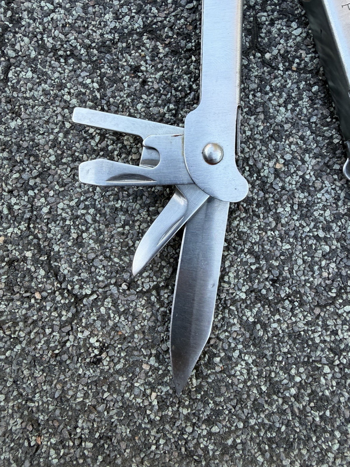 Vintage American Camper Multi-Tools, Lot of 4, Pocket Knife Pliers Screwdriver