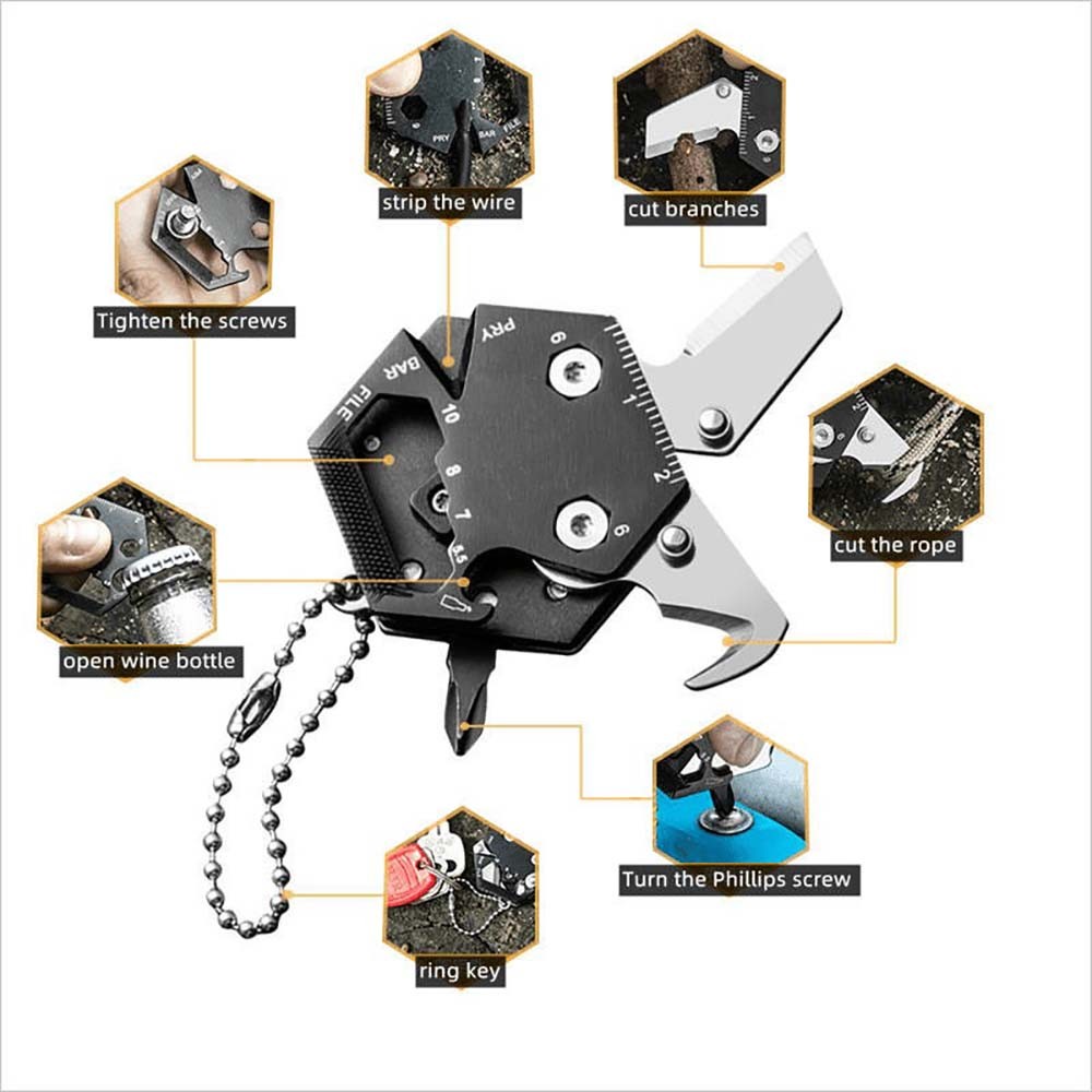 Hexagonal Strong Practical Long-Lasting Hexagonal Portable Multi-Functional Tool