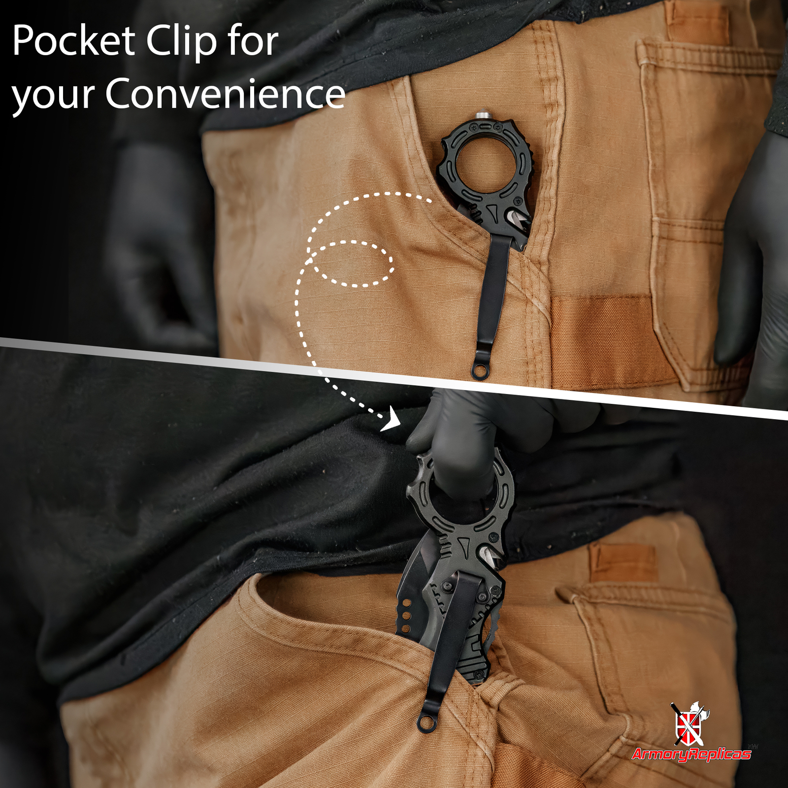 Tactical Survival Emergency Folding Pocket Knife with Flashlight & Glass Breaker