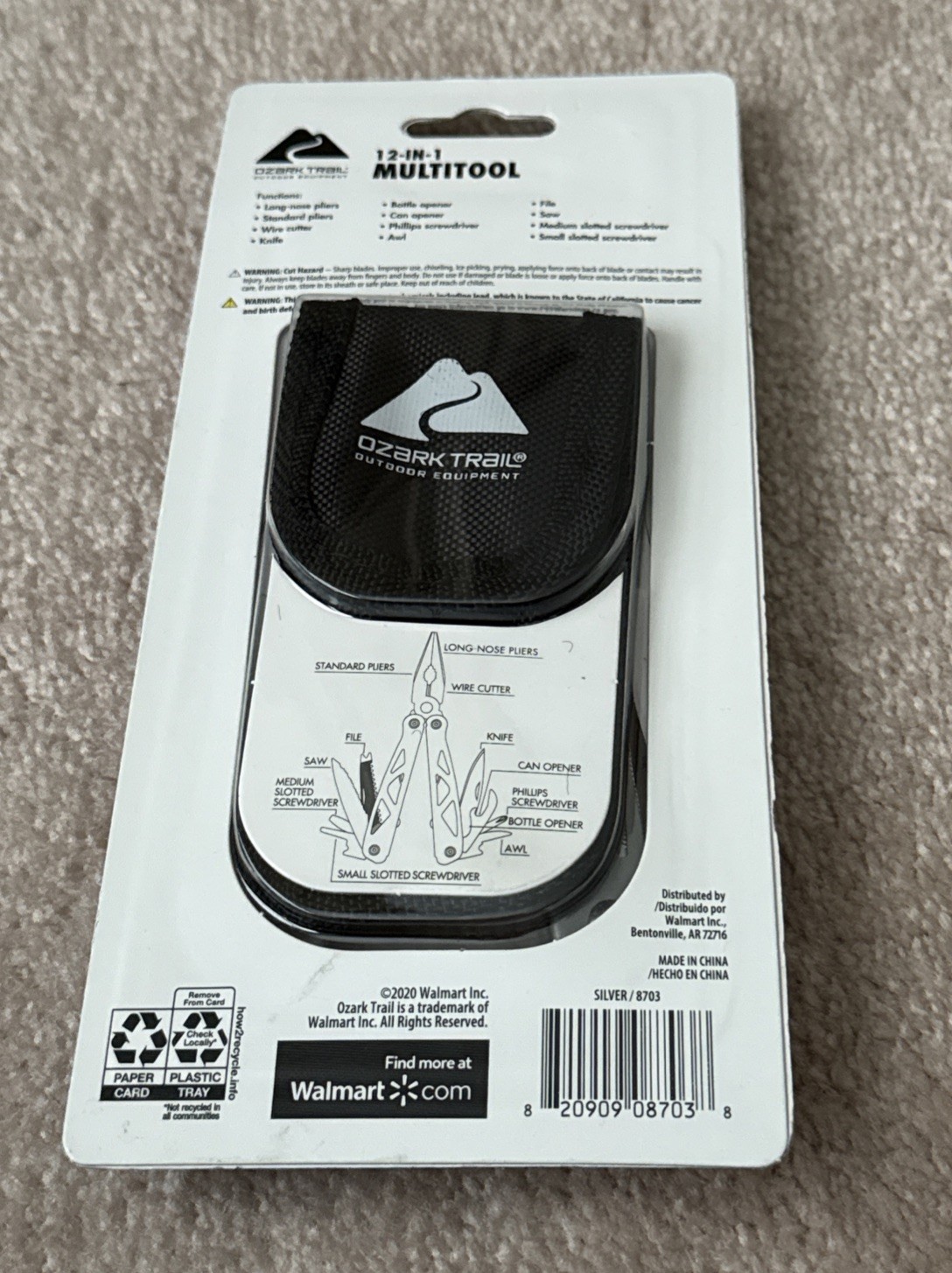 Ozark Trail 12-in-1 Multitool