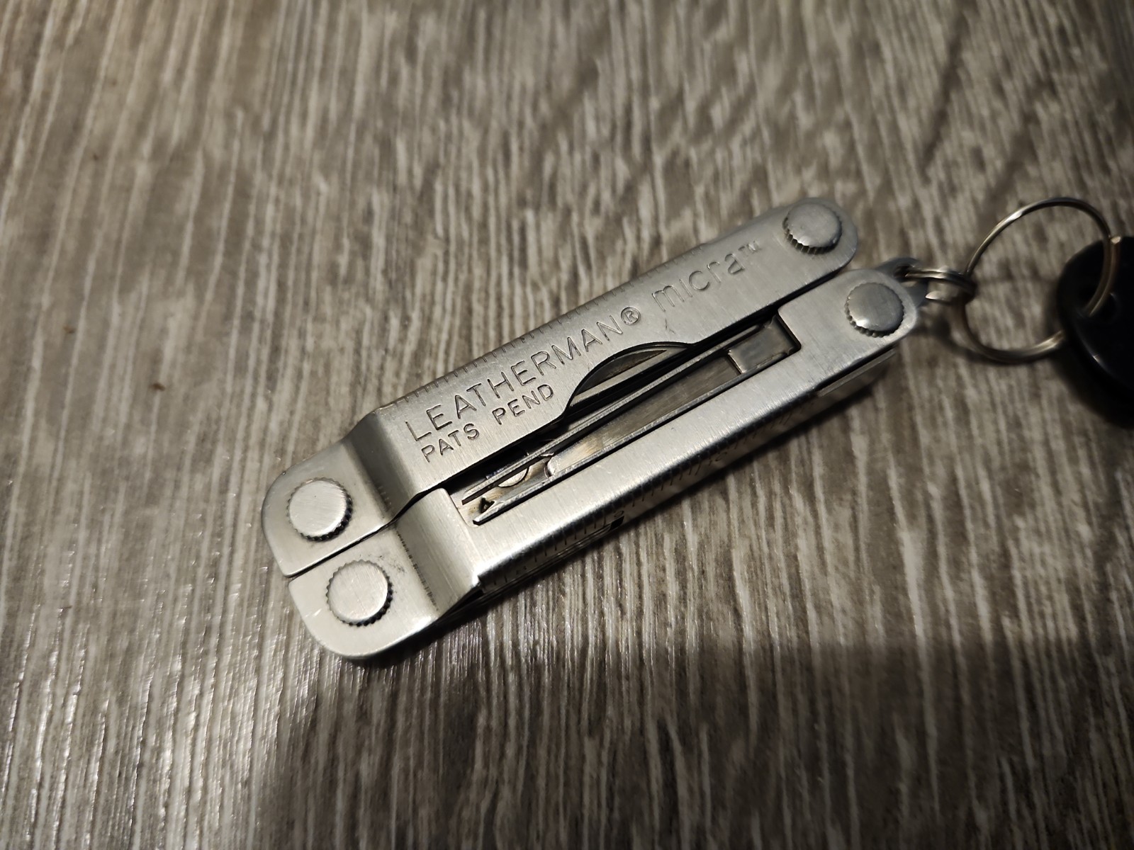 Leatherman Micra Multitool – Stainless Steel, Used, Good Condition