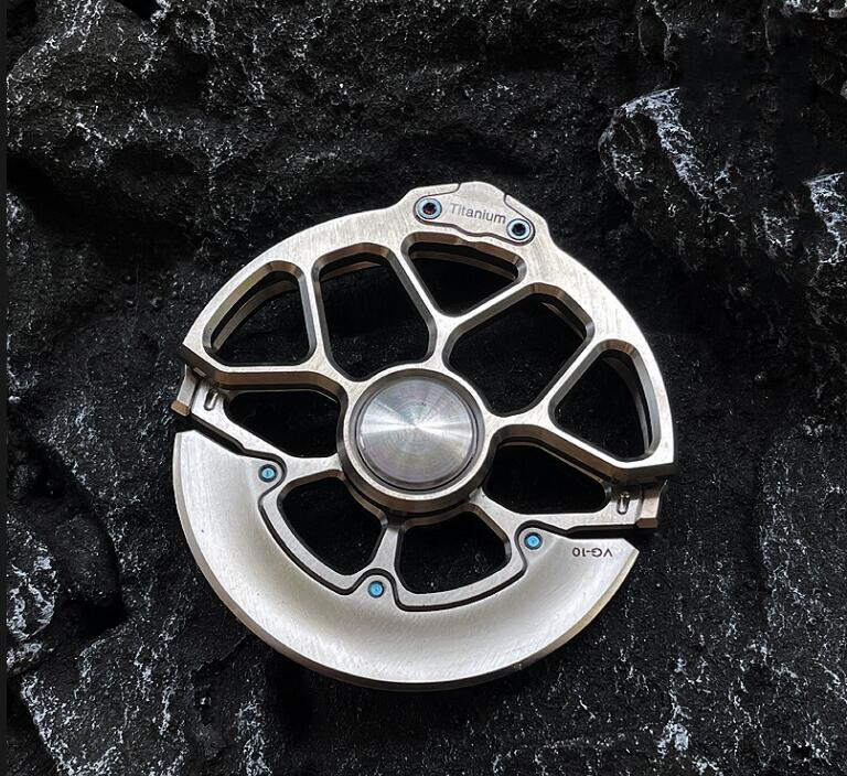 Titanium Knife Umbrella Rope DIY Decorative Accessories Key Ring Pendant Tools