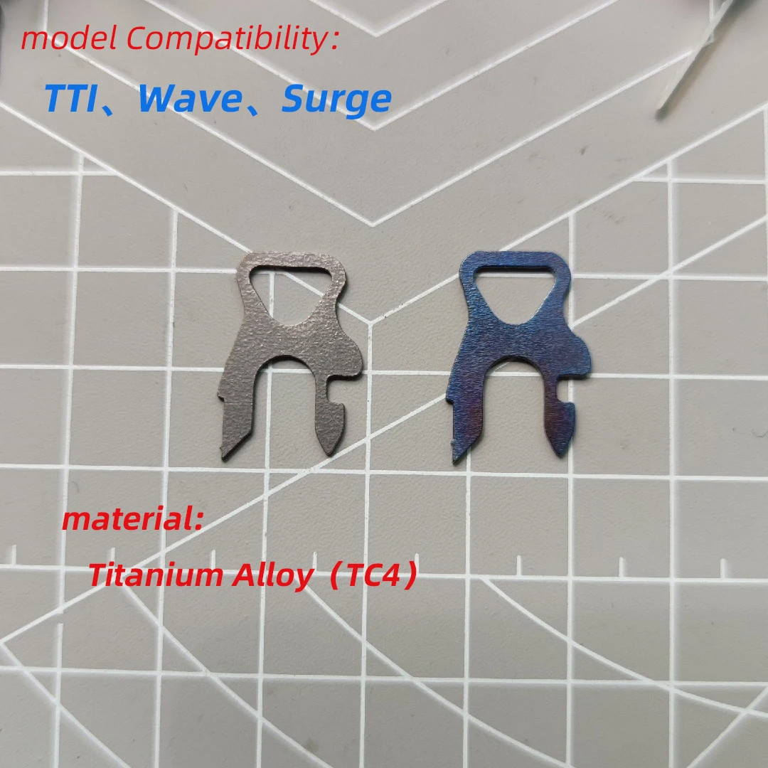 Titanium Lanyard Loop For Leatherman Charge TTI Wave Surge