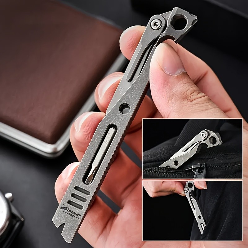 Premium Quality Robust Economical Sturdy Titanium EDC Multi Functional Hand Tool