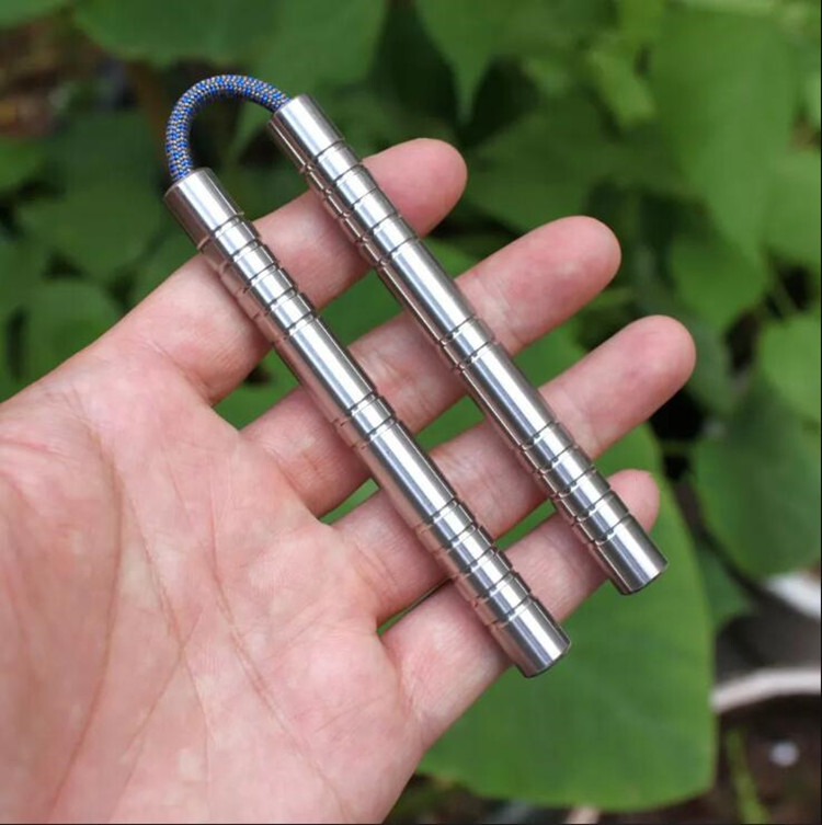 Titanium Thumb Sticks Finger Training EDC Tool Extreme Sports Art Hand Fidget