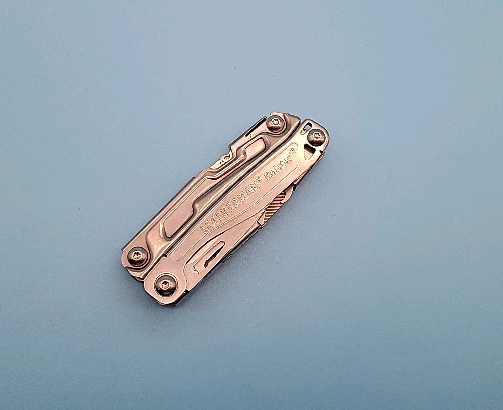 Leatherman Bolster Multi-Tool – Pliers, Knife, File, Screwdrivers, Bottle Opener